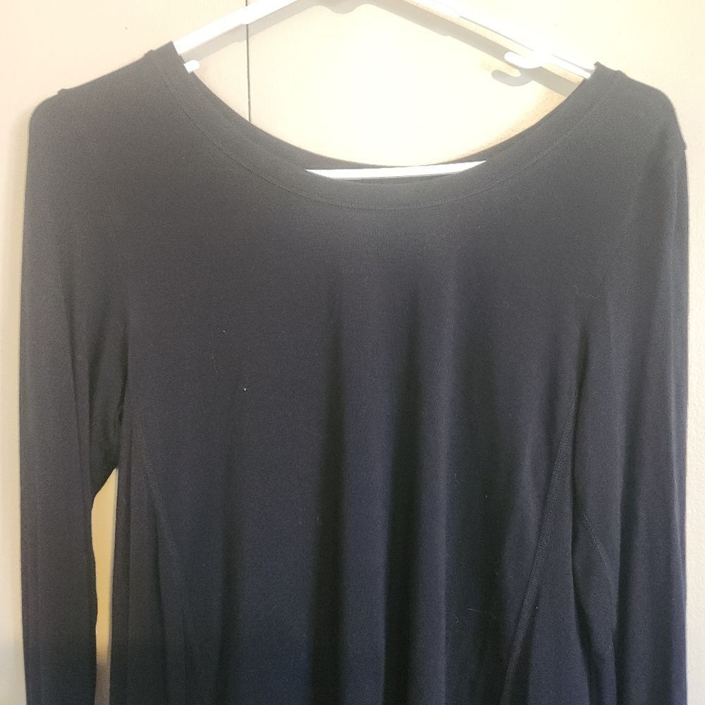 T62  Zyia Active black athletics activate long sleeved top Size Medium - Picture 3 of 15